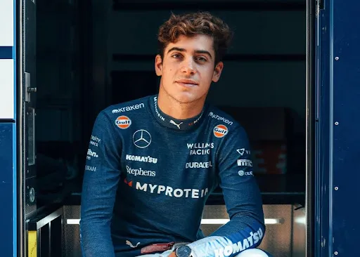 Colapinto ya corrió tres grandes premios en la máxima categoría, tiene seis por delante. El próximo es en Texas el 20 de octubre. Crédito: gentileza de Williams Racing.